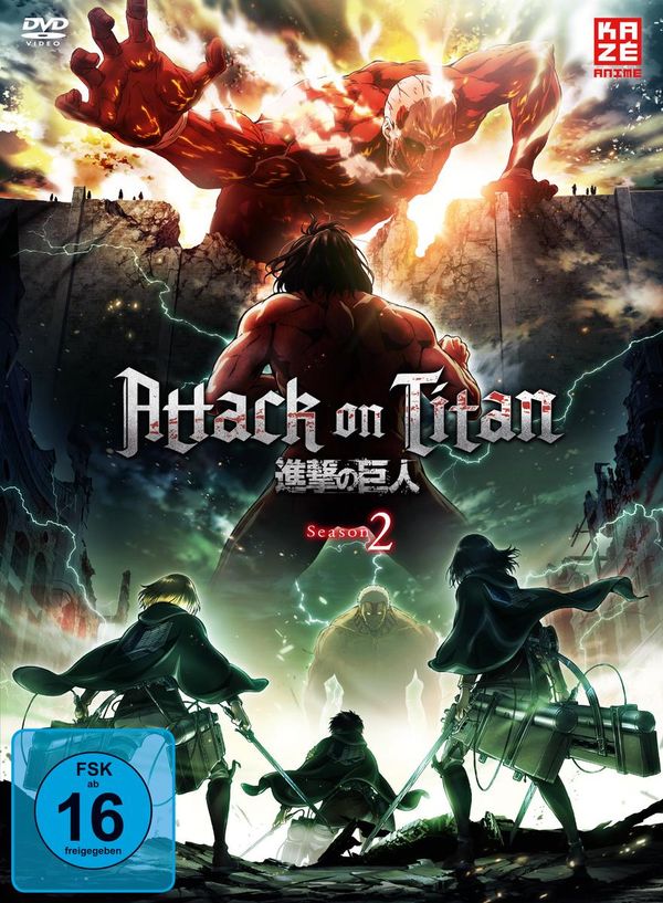 Attack on Titan Staffel 2 (Gesamtausgabe) (2 DVDs)