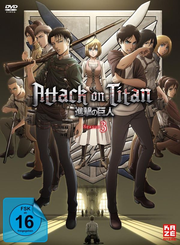 Attack on Titan Staffel 3 (Gesamtausgabe) (2 DVDs)