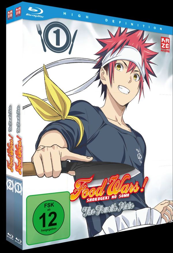 Food Wars! The Fourth Plate (Gesamtausgabe) (Blu-ray)