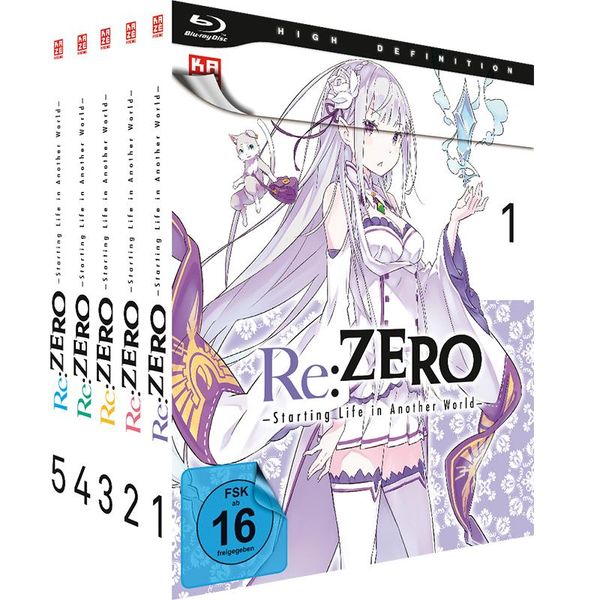 Re:ZERO Start Life Another World Staffel 1 (Gesamtausgabe) (Blu-ray...