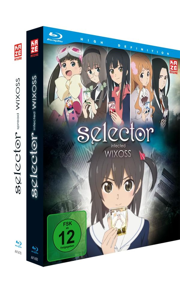 Selector Infected WIXOSS & Selector Spread WIXOSS Staffel 1&2 (Gesa...