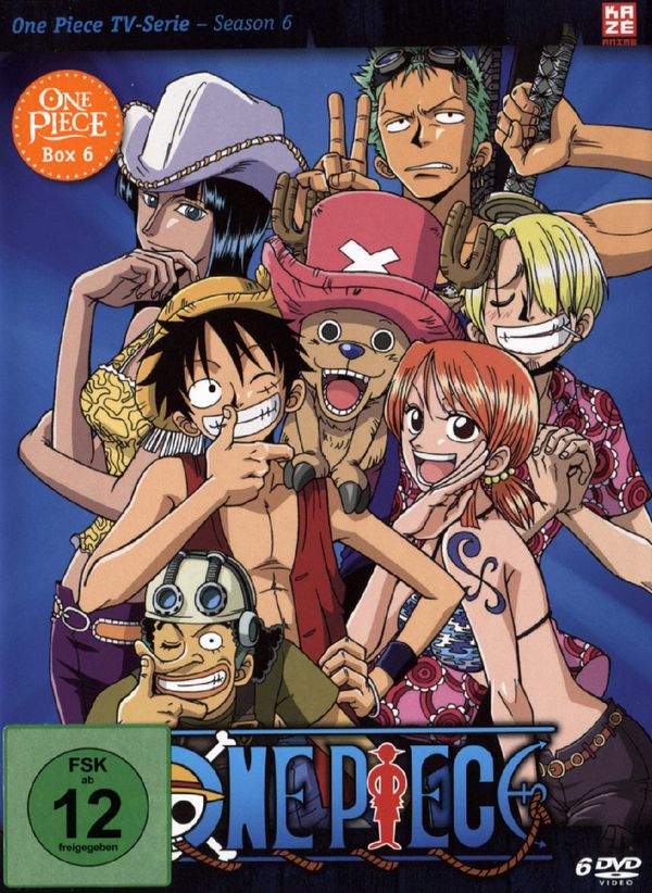 One Piece TV Serie Box 6 (6 DVDs)