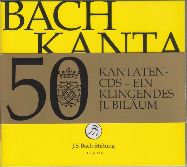 Johann Sebastian Bach: Bach-Kantaten-Edition der Bach-Stiftun... (CD)