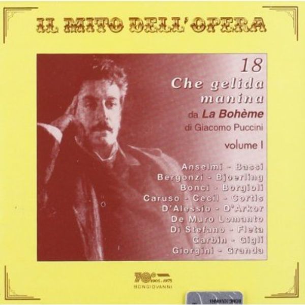 18 Sänger singen "Che gelida manina" Vol.1 (CD)