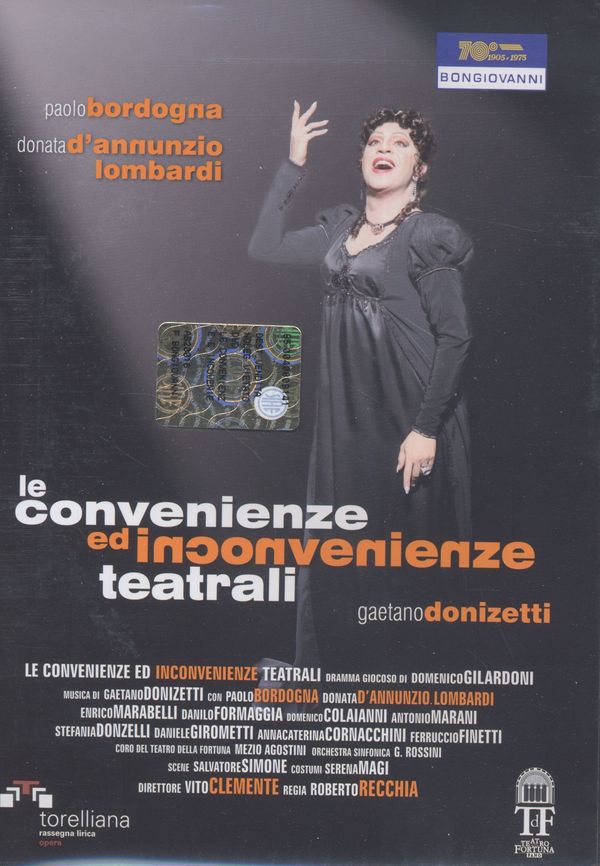 Gaetano Donizetti: Le Convenienze ed Inconvenienze Teatrali (DVD)