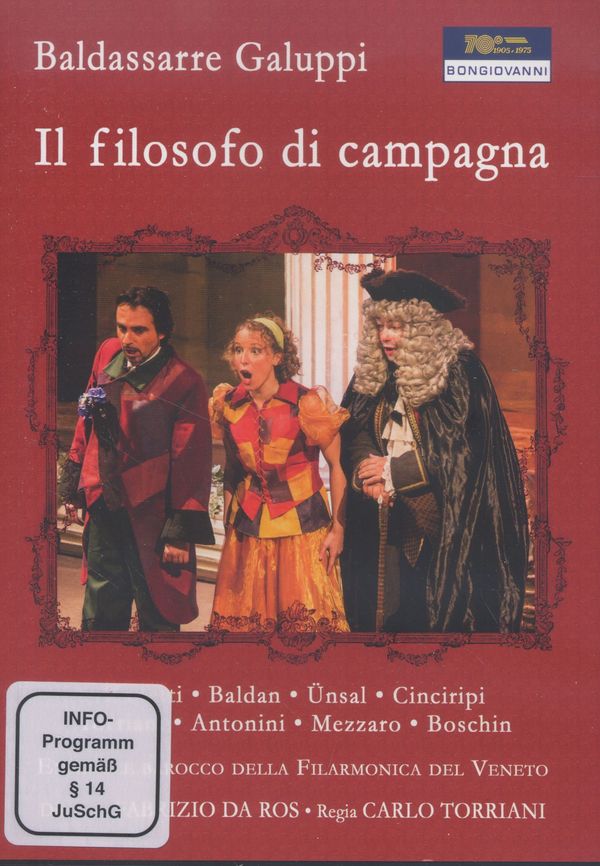 Baldassare Galuppi: Il Filosofo di Campagna (DVD)