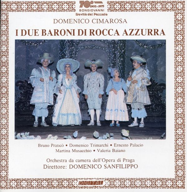 Domenico Cimarosa: I Due Baroni di Rocca Azzurra (2 CDs)