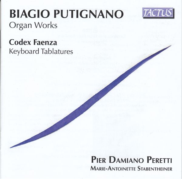 Biagio Putignano: Orgelwerke (CD)