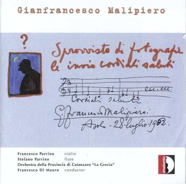 Gian Francesco Malipiero: Violinkonzert Nr.2 (CD)