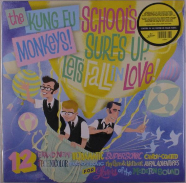 Los Kung Fu Monkeys: Schools Out, Surfs Up, Lets Fall In L... (LP)