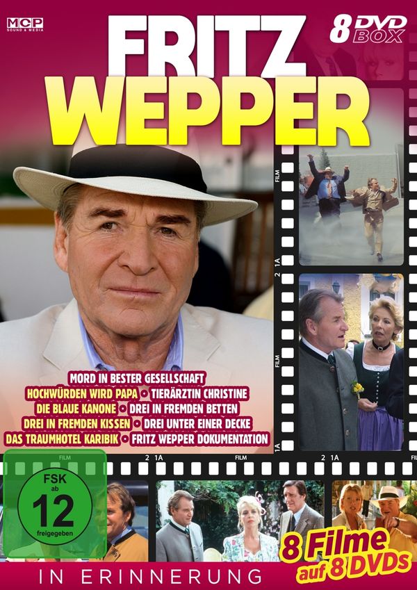 Fritz Wepper - In Erinnerung (8 Filme) (8 DVDs)