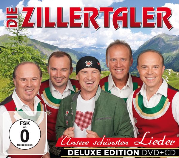 Die Zillertaler: Unsere schönsten Lieder (Deluxe ... (1 CD und 1 DVD)