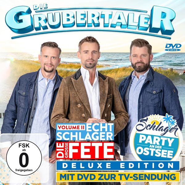 Die Grubertaler: Echt Schlager, die große Fete Vo... (1 CD und 1 DVD)
