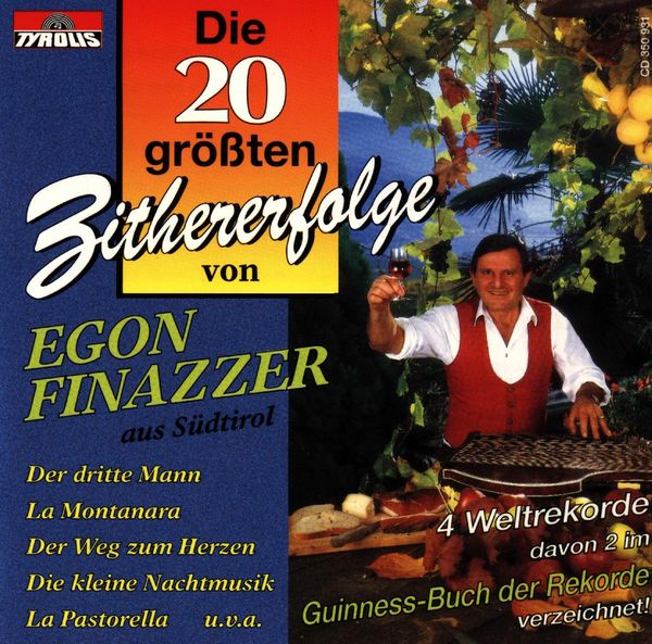 Egon Finazzer: Die 20 größten Zithererfolge (CD)