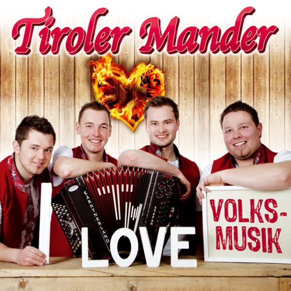 Tiroler Mander: I Love Volksmusik (CD)