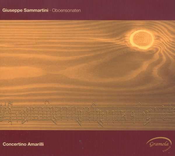 Giuseppe Sammartini: Sonaten Nr.1-6 für Oboe & Bc (CD)
