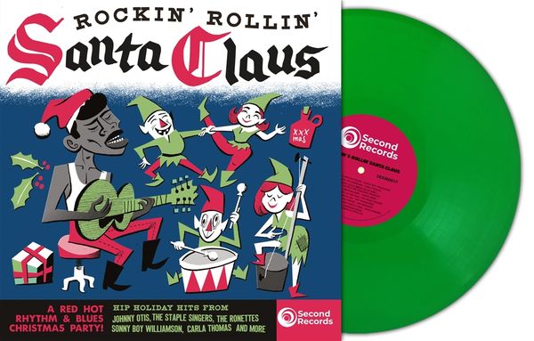 Rockin Rollin Santa Claus (180g) (Green Vinyl) (Vinyl-LP)