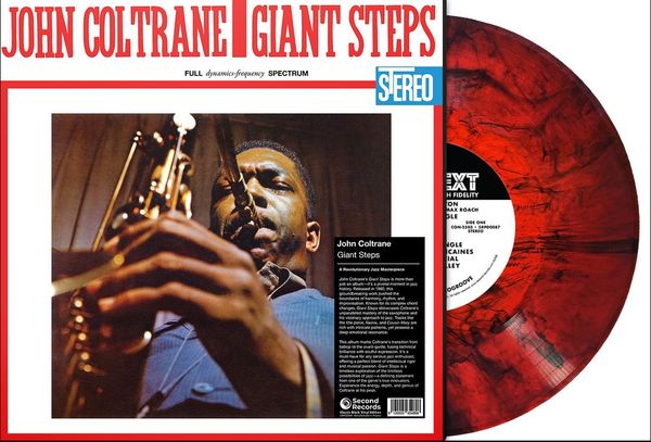 John Coltrane: Giant Steps (180g) (Red Marble Vinyl) (Vinyl-LP)