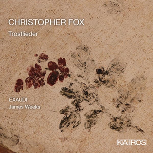 Christopher Fox: Chorwerke "Trostlieder" (CD)