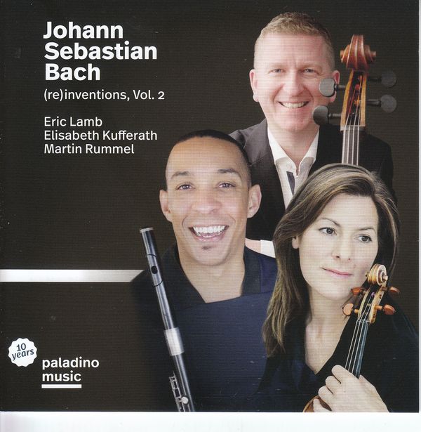 Musik für Flöte, Viola & Cello "Bach (re) inventions Vol.2" (CD)