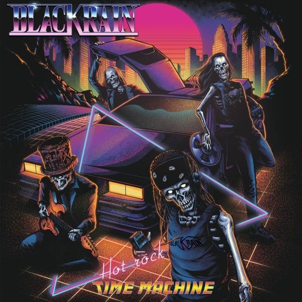 Blackrain: Hot Rock Time Machine (Lila Vinyl) (Vinyl-LP)