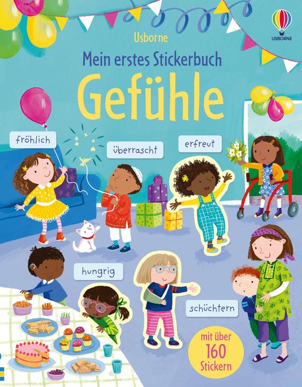 Mein erstes Stickerbuch: Gefühle - Holly Bathie (Buch)