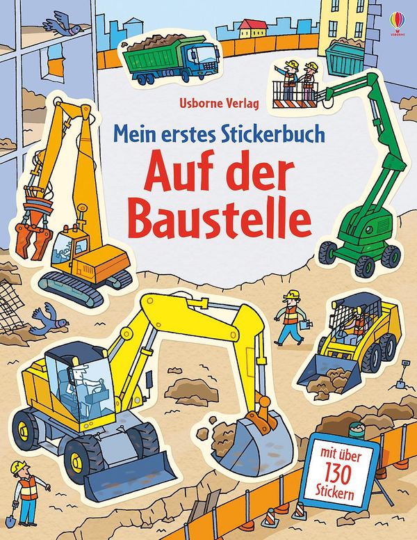 Mein erstes Stickerbuch: Auf der Baustelle - Jessica Greenwell (Buch)