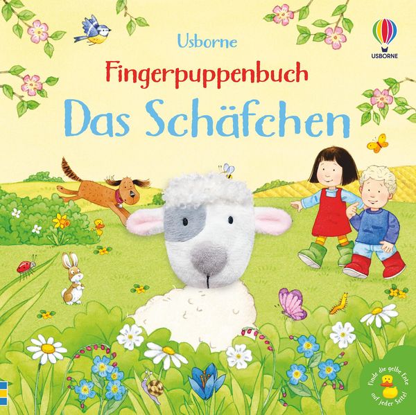 Fingerpuppenbuch: Das Schäfchen - Sam Taplin (Buch)