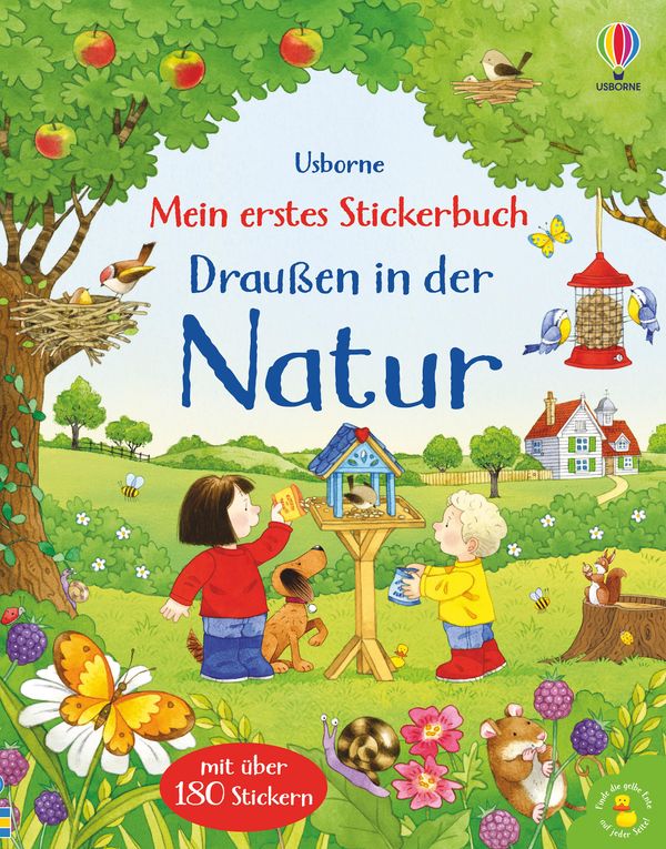 Mein erstes Stickerbuch: Draußen in der Natur - Kate Nolan (Buch)