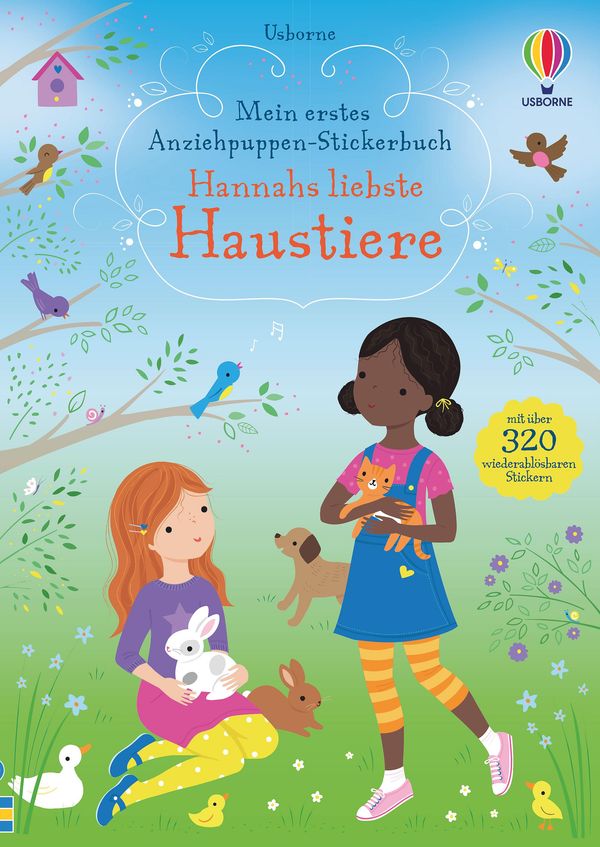 Mein erstes Anziehpuppen-Stickerbuch: Hannahs liebste Haustiere (Buch)
