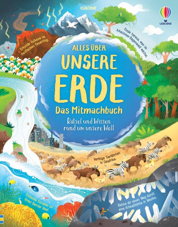 Alles über unsere Erde - das Mitmachbuch - Lizzie Cope (Buch)