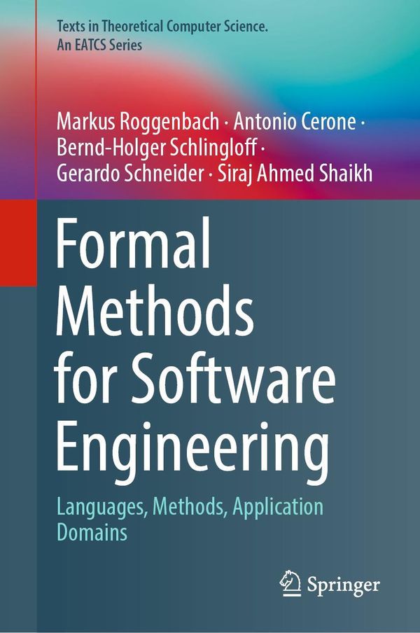 Formal Methods for Software Engineering - Markus Roggenbach (Buch)