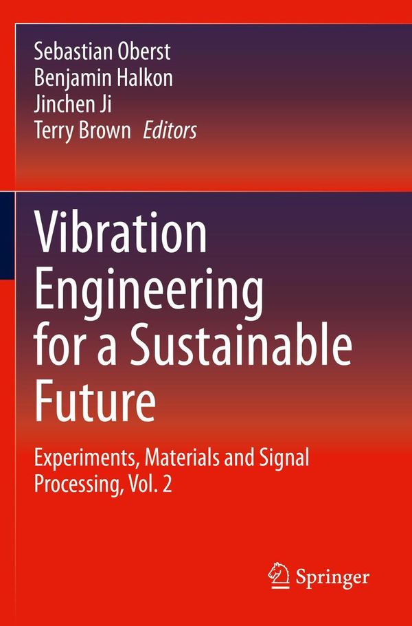Vibration Engineering for a Sustainable Future (Buch)