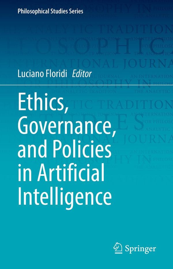 Ethics, Governance, and Policies in Artificial Intelligence (Buch)