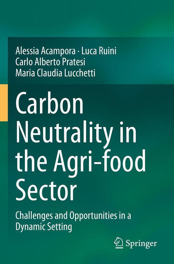 Carbon Neutrality in the Agri-food Sector - Alessia Acampora (Buch)