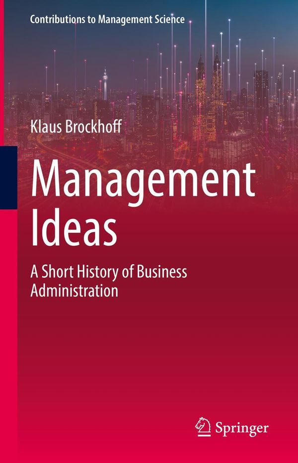 Management Ideas - Klaus Brockhoff (Buch)