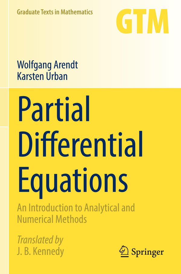 Partial Differential Equations - Wolfgang Arendt (Buch)