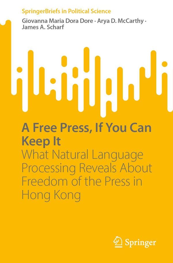 A Free Press, If You Can Keep It - Giovanna Maria Dora Dore (Buch)