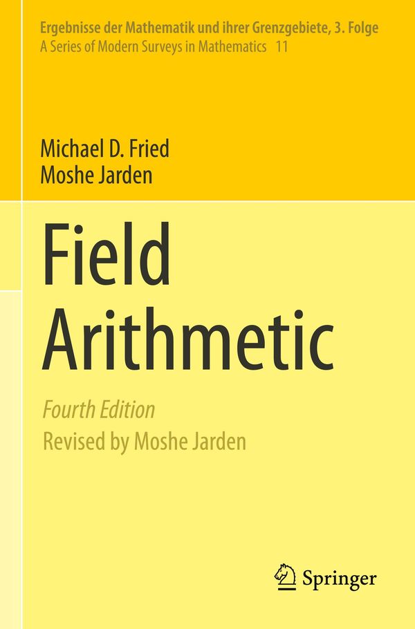 Field Arithmetic - Michael D. Fried (Buch)