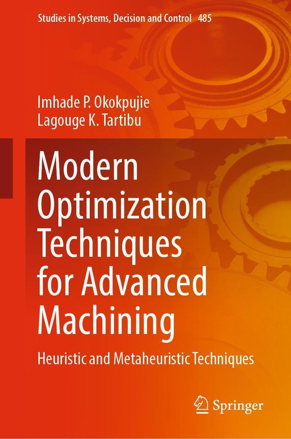 Modern Optimization Techniques for Advanced Machining (Buch)