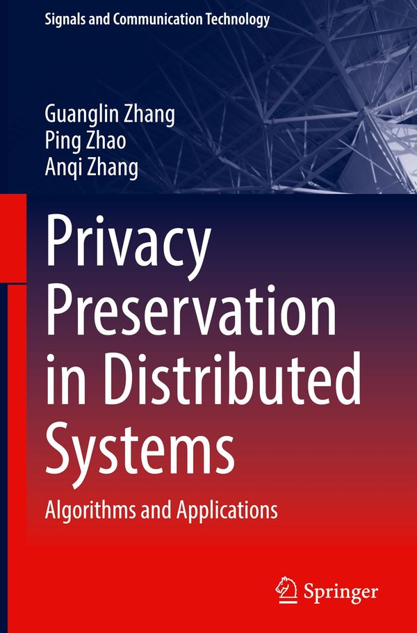 Privacy Preservation in Distributed Systems - Guanglin Zhang (Buch)