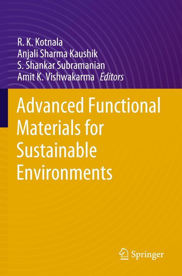 Advanced Functional Materials for Sustainable Environments