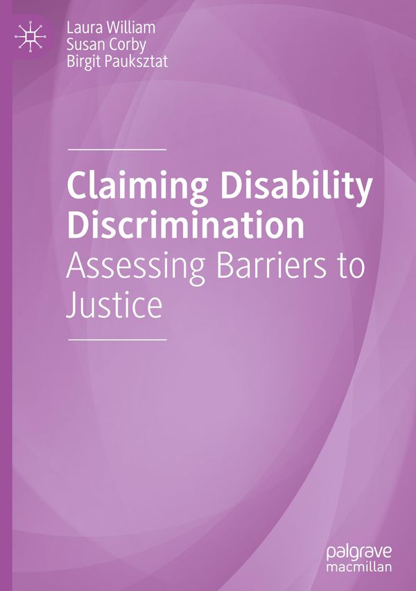 Claiming Disability Discrimination - Laura William (Buch)