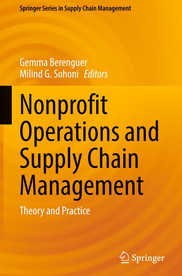 Nonprofit Operations and Supply Chain Management