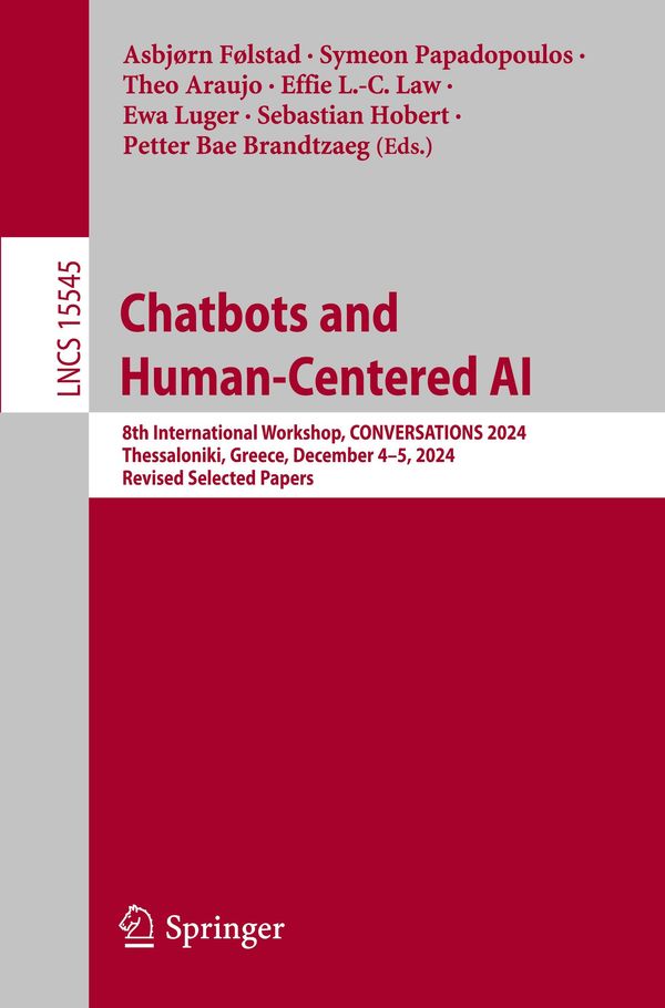 Chatbots and Human-Centered AI