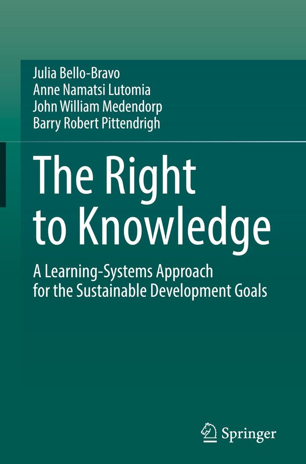 The Right to Knowledge - Julia Bello-Bravo (Buch)
