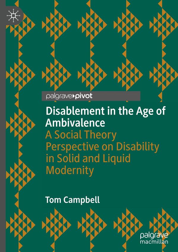Disablement in the Age of Ambivalence - Tom Campbell (Buch)