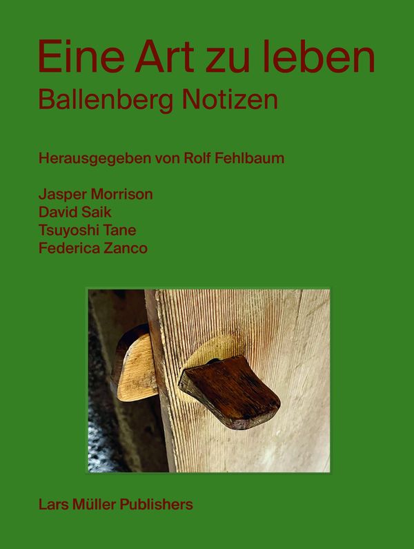 Eine Art zu leben (Buch)