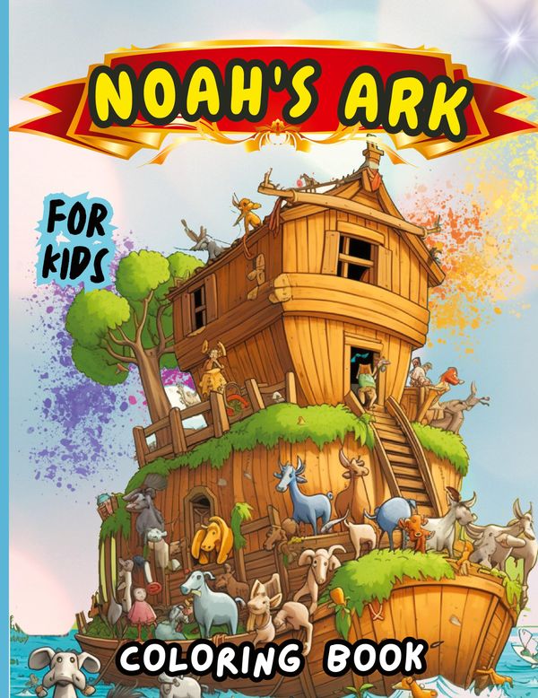 Noahs Ark Coloring Book for Kids - Peter (Buch)
