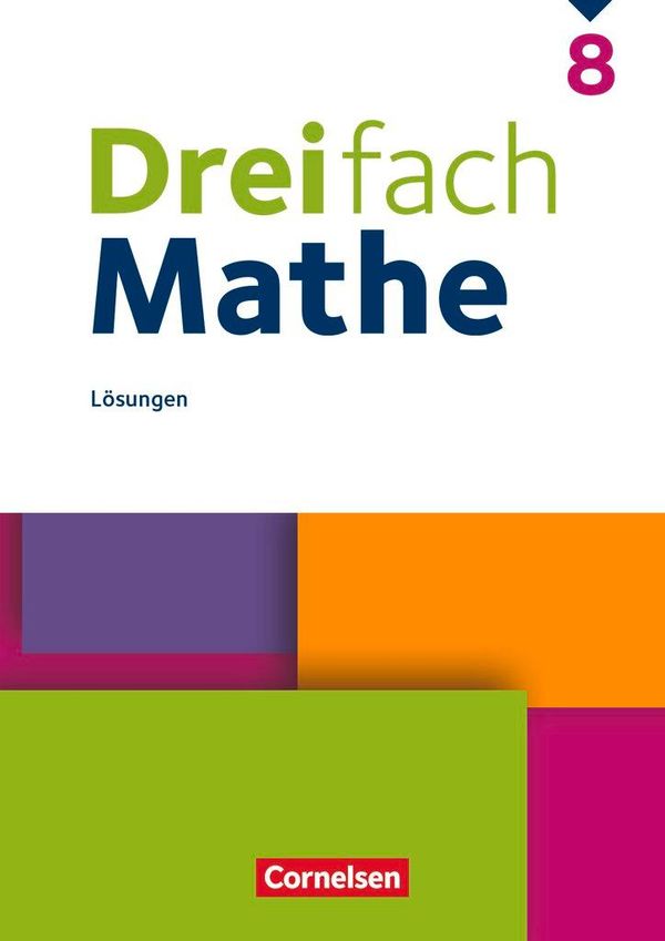 Dreifach Mathe 8. Schuljahr - Lösungen zum Schulbuch (Buch)